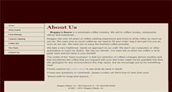 Desktop Screenshot of muggsysbeans.com